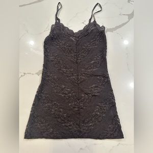 Intimately Free People Lace Tank-Size Small